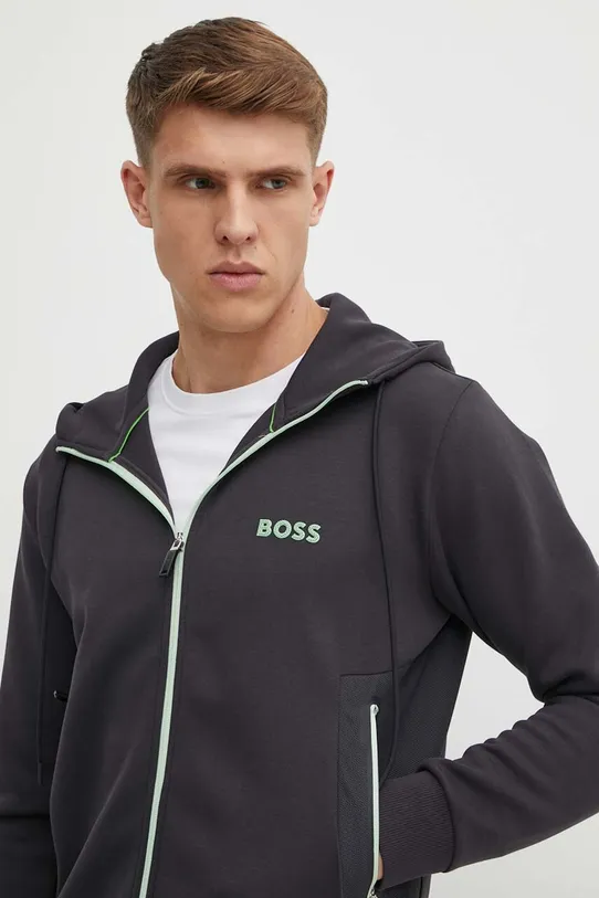 Суичър Boss Green сив 50510319