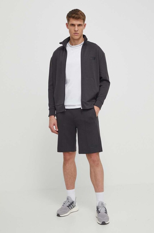Кофта Boss Green 50511413 серый SS24