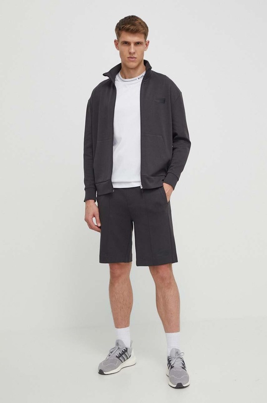 Boss Green felső 50511413 szürke SS24