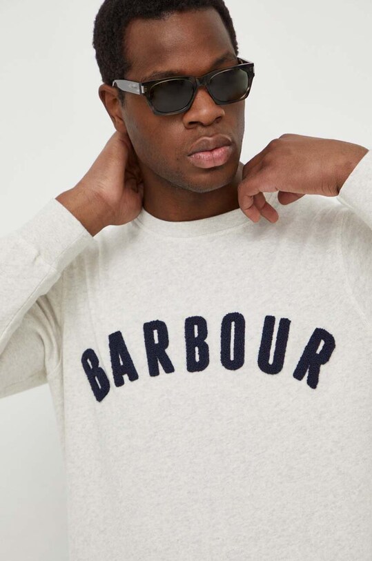 Dukserica Barbour bež MOL0101