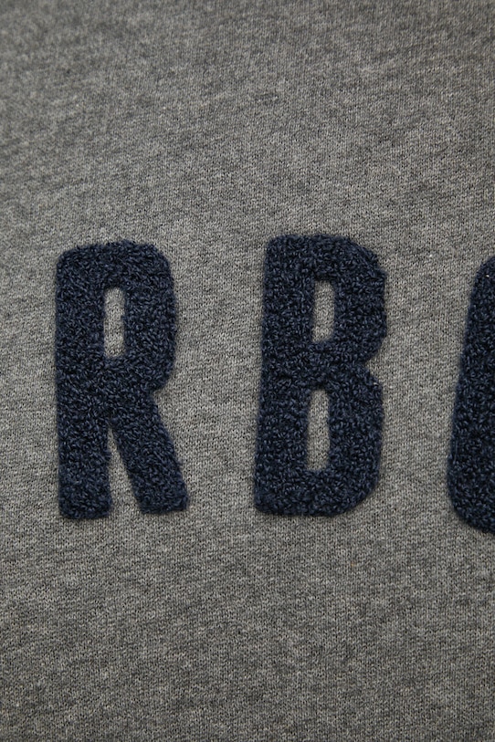 Mikina Barbour MOL0101 sivá