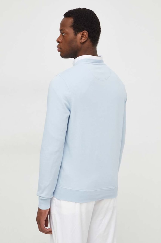 Odzież Barbour bluza bawełniana MOL0483 niebieski