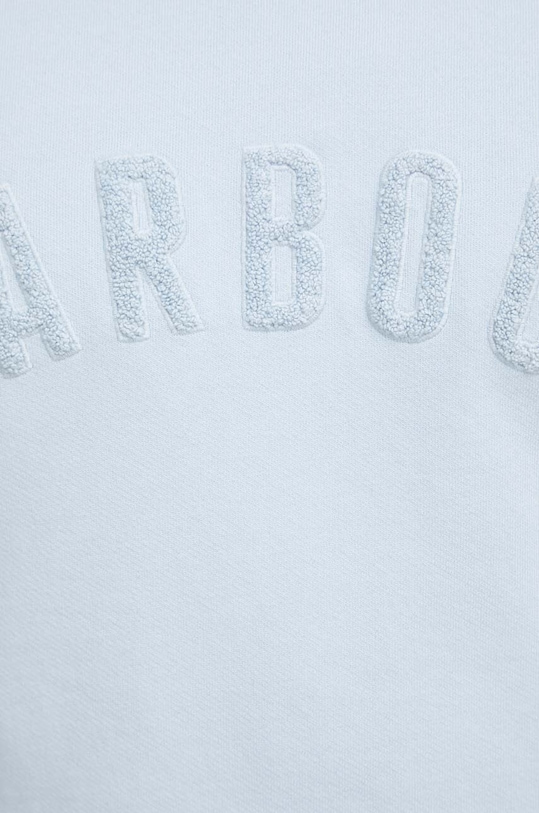 Barbour bluza bawełniana MOL0483 niebieski