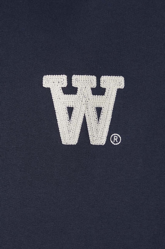 Wood Wood bluza bawełniana Cass AA Moss Embroidery Hoodie 10285606.2424