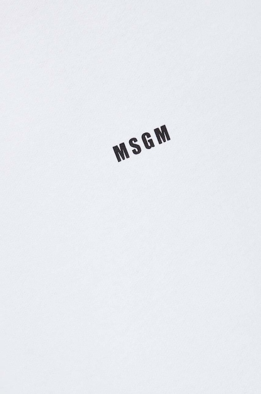 Хлопковая кофта MSGM 2000MM503.200000 белый