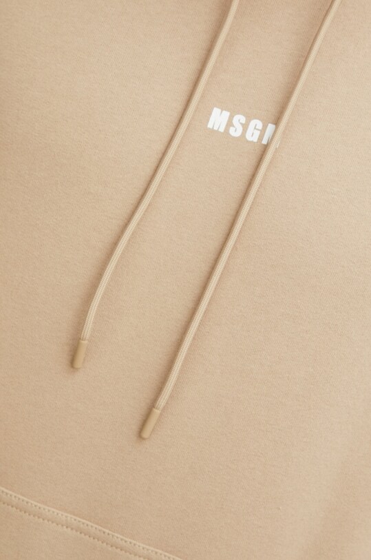 Бавовняна кофта MSGM 3640MM509.247000 бежевий