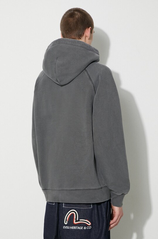 Carhartt WIP bluza bawełniana Hooded Taos Sweat szary I032923.654GD