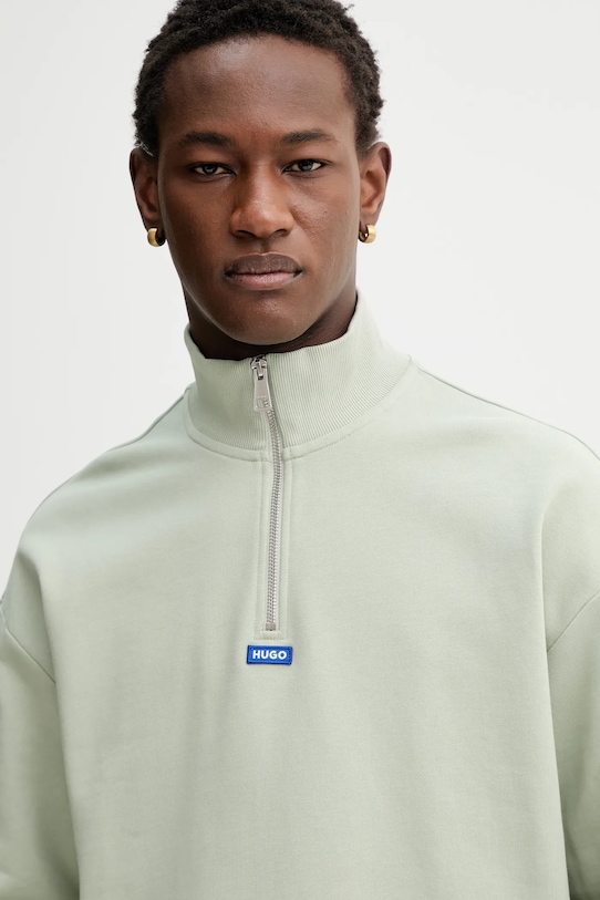 Hugo Blue pamut melegítőfelső zöld 50522367