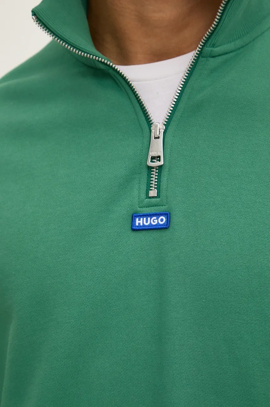 Hugo Blue hanorac de bumbac 50522367 verde