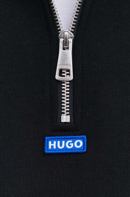 Bombažen pulover Hugo Blue 50522367 črna
