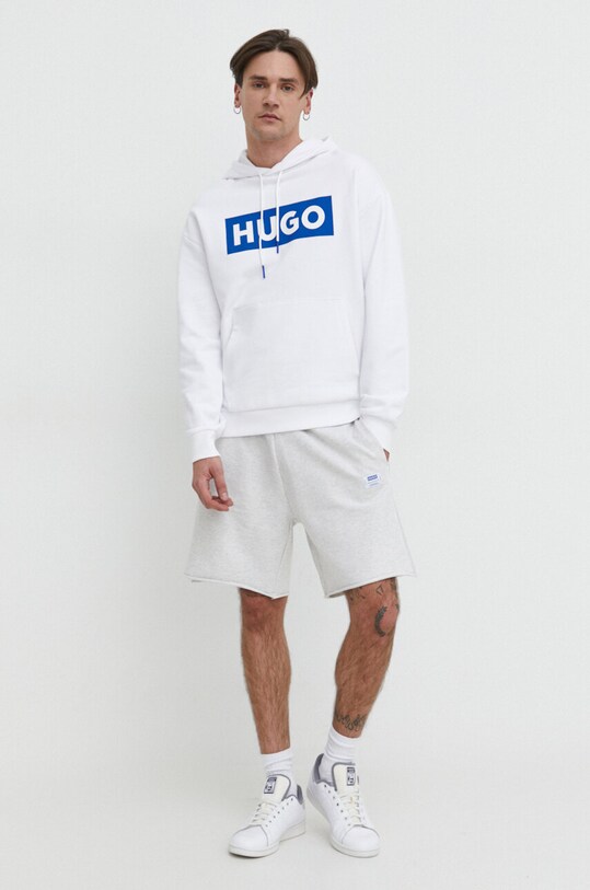 HUGO Blue bluză 50522370 alb AW24