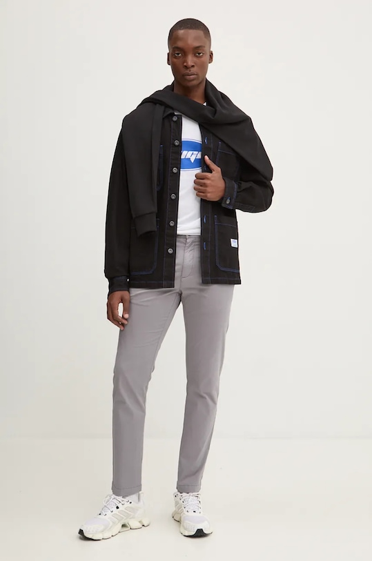 Bavlnená mikina Hugo Blue 50522371 čierna AW24