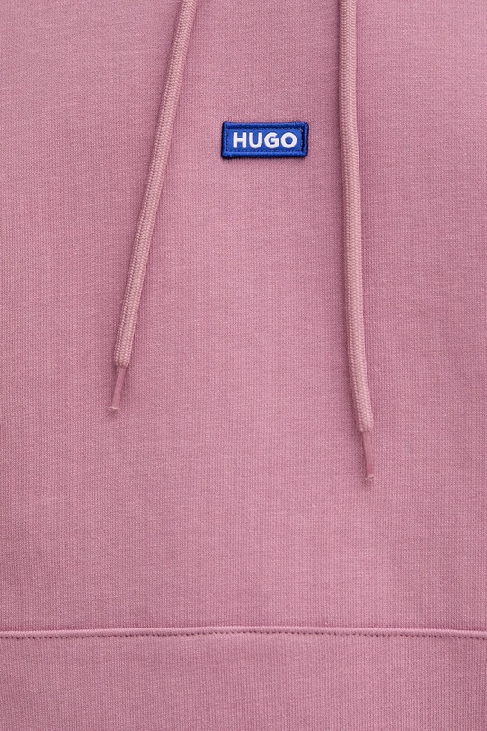 Памучен суичър Hugo Blue 50522374 розов