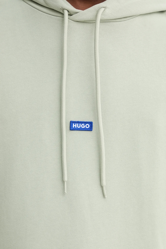 Hugo Blue bluza bawełniana Nalonso 50522374 zielony