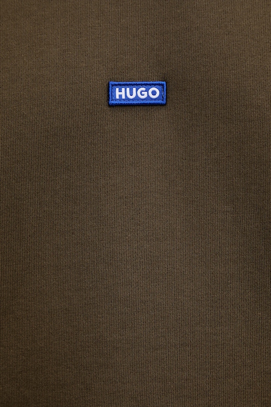 Hugo Blue bluza bawełniana Nalonso 50522374 zielony