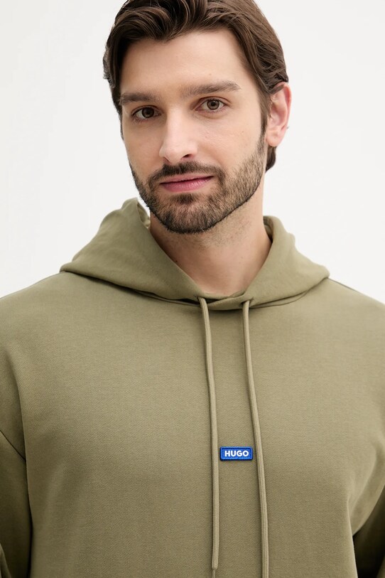 Abbigliamento Hugo Blue felpa in cotone 50522374 verde