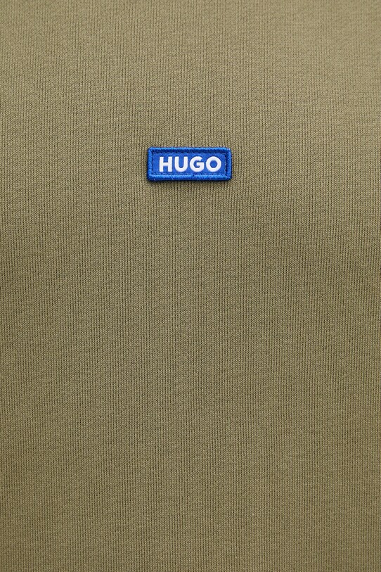 Hugo Blue felpa in cotone verde 50522374