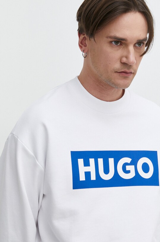 Хлопковая кофта Hugo Blue белый 50522375