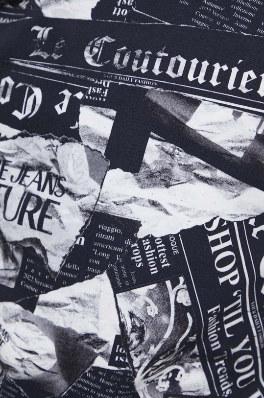 Versace Jeans Couture bluza bawełniana 76GAI3R0.FS128 czarny