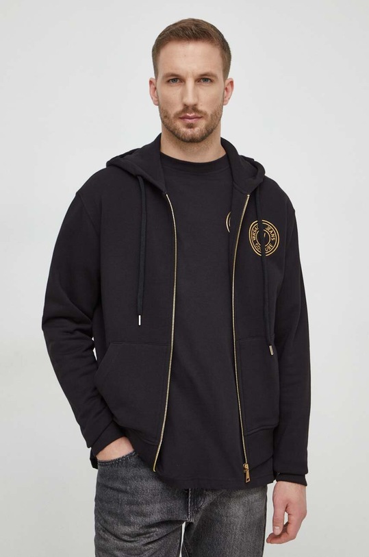 Versace Jeans Couture bluza bawełniana czarny 76GAIT02.CF01T