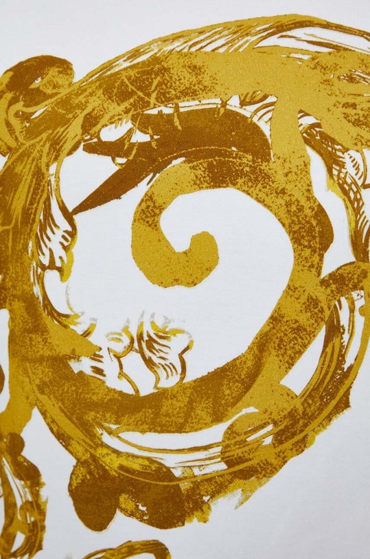 Versace Jeans Couture bluza bawełniana 76GAI3RW.FS141 beżowy