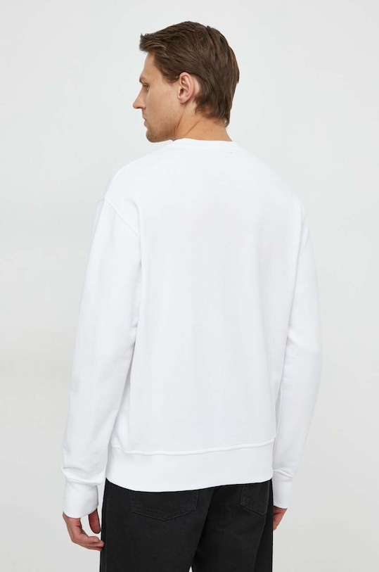 Odzież Versace Jeans Couture bluza bawełniana 76GAIG01.CF01G biały