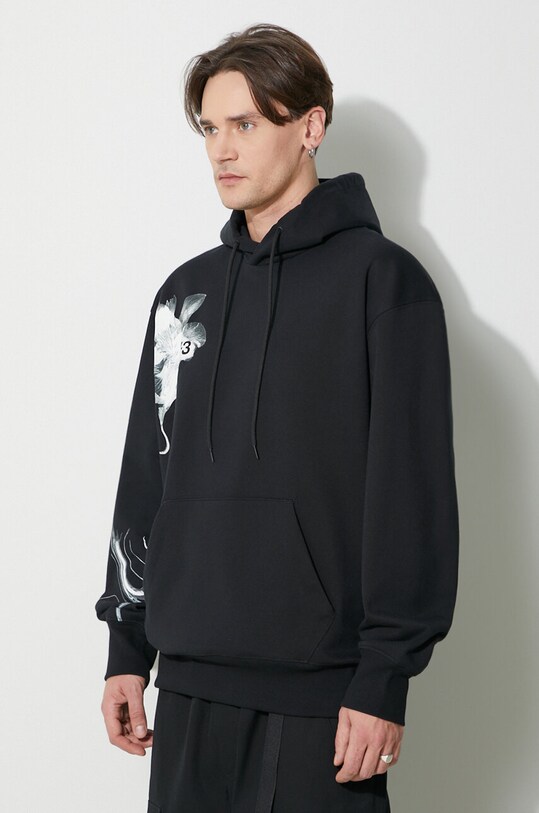 Y-3 sweatshirt Graphic French Terry Hoodie black IN4335