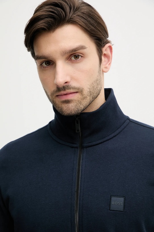 Îmbrăcăminte BOSS Orange hanorac de bumbac 50511709 bleumarin