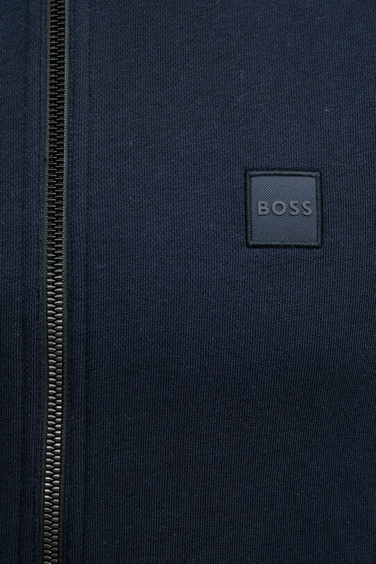 Памучен суичър BOSS Orange тъмносин 50511709