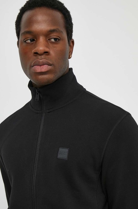 BOSS Orange bluza bawełniana czarny 50511709