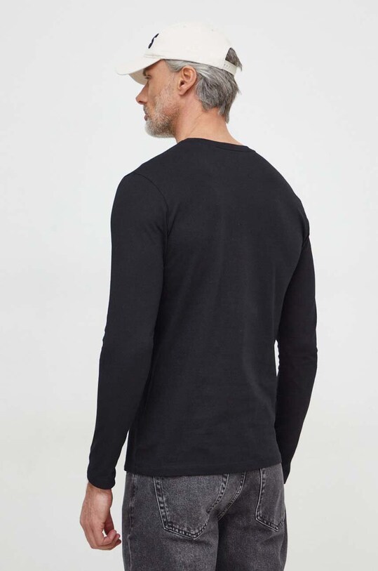 Îmbrăcăminte BOSS Orange longsleeve din bumbac 50512111 negru