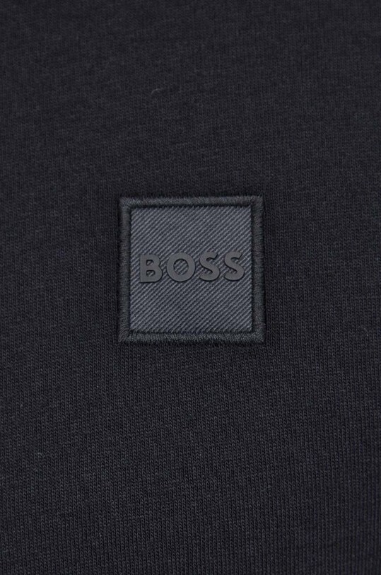 BOSS Orange longsleeve din bumbac 50512111 negru