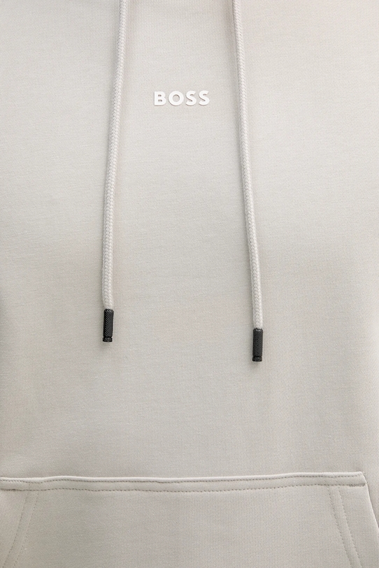 BOSS Orange bluza bawełniana 50514530 beżowy