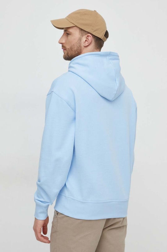 Odzież BOSS Orange bluza bawełniana 50514530 niebieski