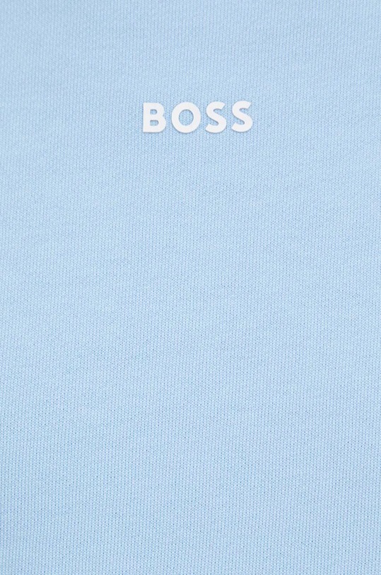 BOSS Orange bluza bawełniana 50514530 niebieski