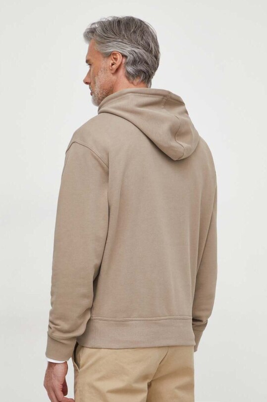 Odzież BOSS Orange bluza bawełniana 50514530 brązowy