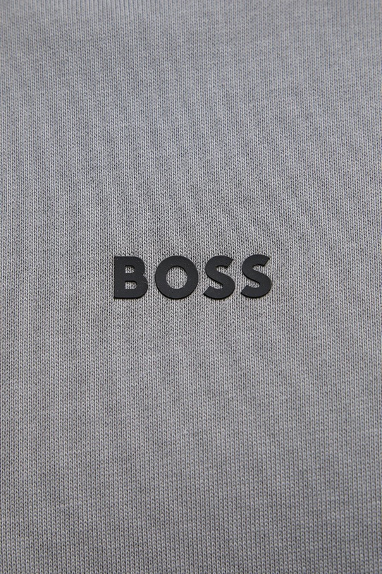 Pamučna dukserica BOSS Orange 50514530 siva