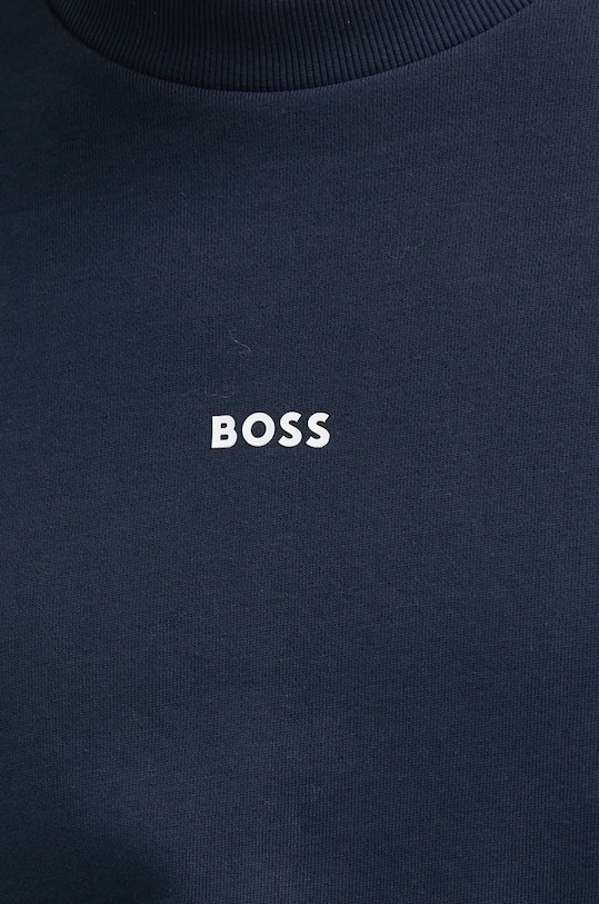 Bavlněná mikina Boss Orange 50514541 námořnická modř