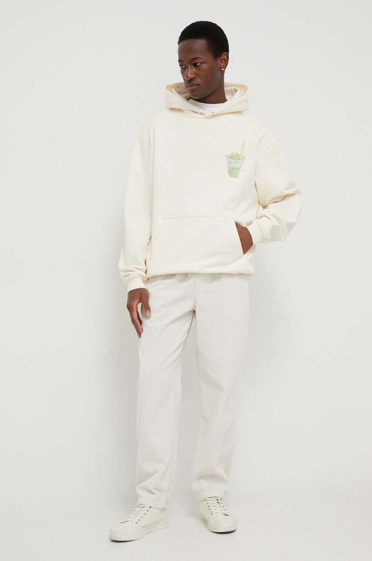 Хлопковая кофта Filling Pieces 80634019936 бежевый SS24