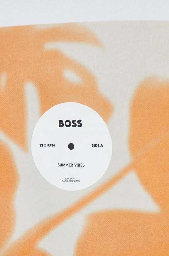 BOSS hanorac de bumbac 50514449 alb