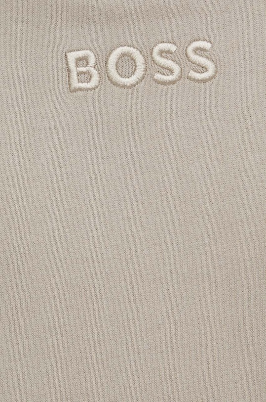 BOSS bluza bawełniana lounge 50496803 beżowy