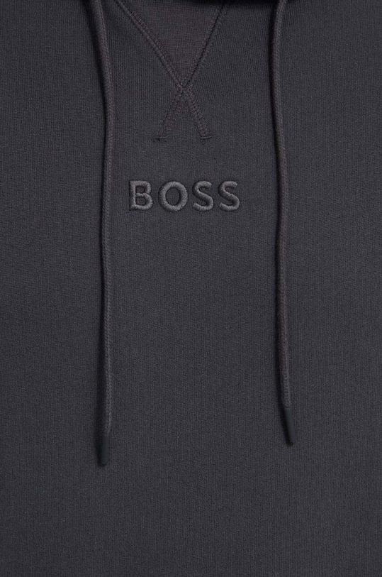 BOSS bluza bawełniana lounge 50496803 czarny