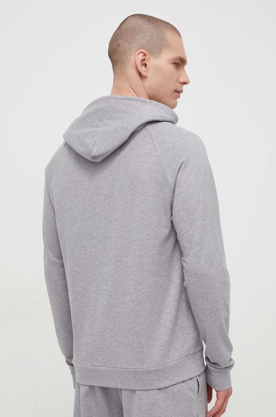 Îmbrăcăminte BOSS hanorac lounge din bumbac 50515138 gri