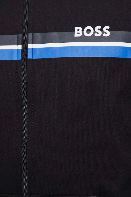 Homewear pamučna dukserica BOSS 50515138 crna