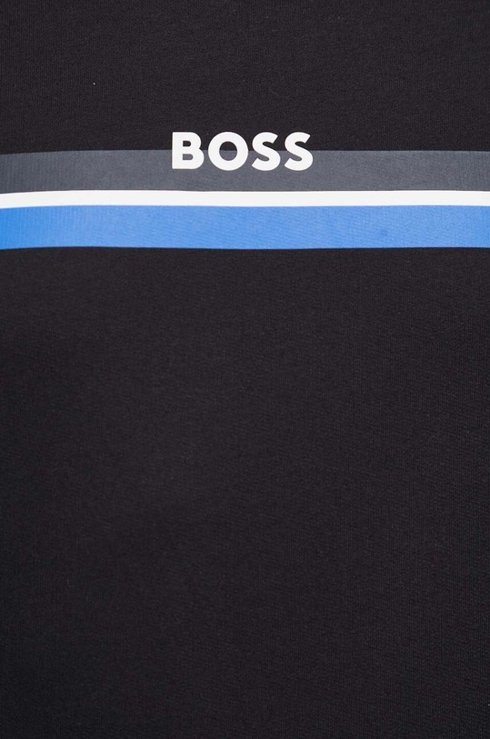 BOSS bluza bawełniana lounge 50515139 czarny