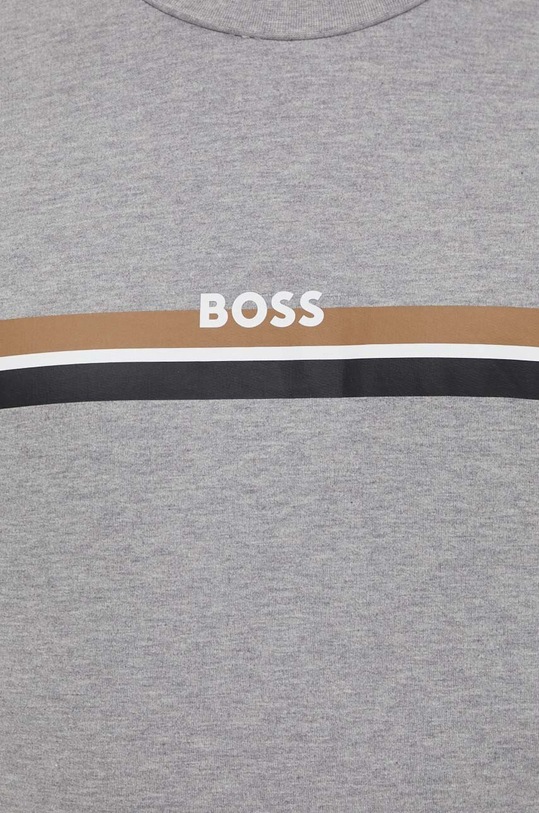 BOSS pamut hosszúujjú szürke 50515159