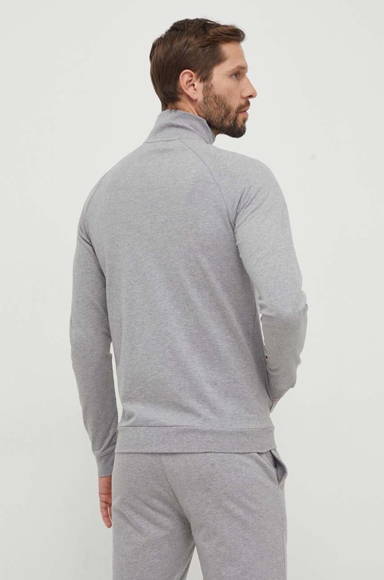 BOSS bluza bawełniana 50515160 szary SS24