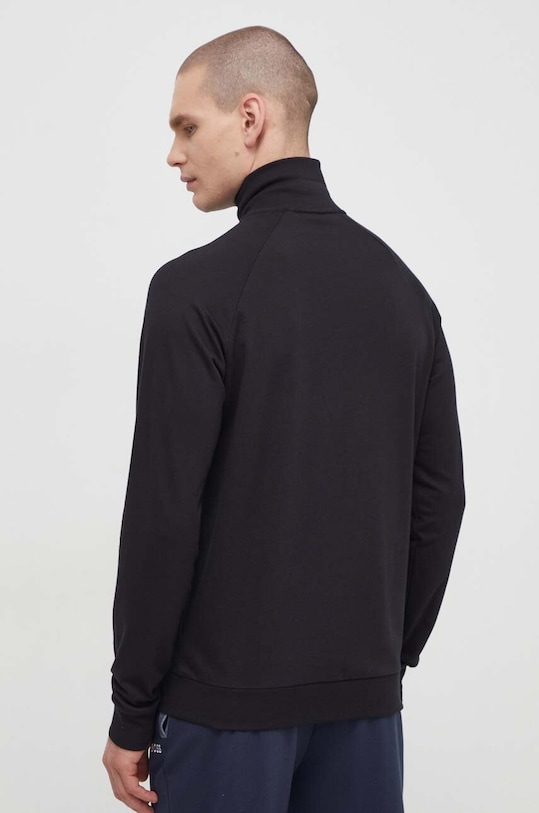 Bavlněná mikina BOSS 50515160 černá SS24