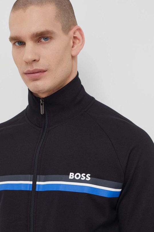 Odzież BOSS bluza bawełniana 50515160 czarny