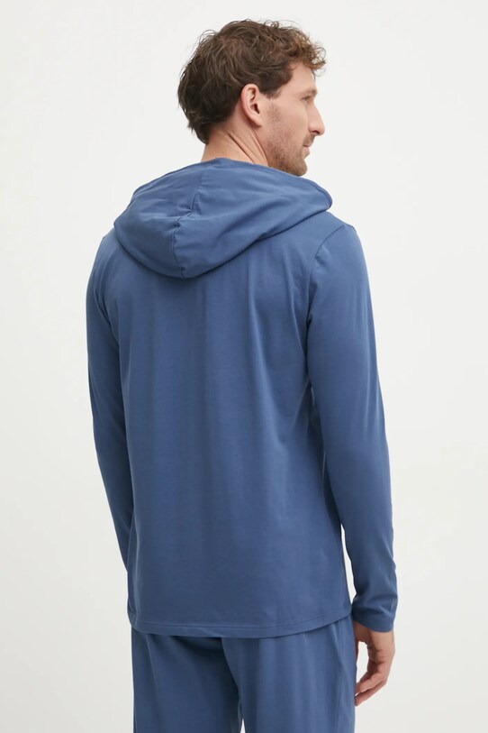 Oblečenie Tričko s dlhým rukávom BOSS 50515306 modrá